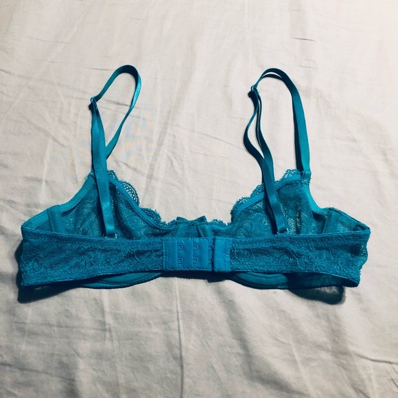 Turquoise balconette bralette - Picture 2 of 3